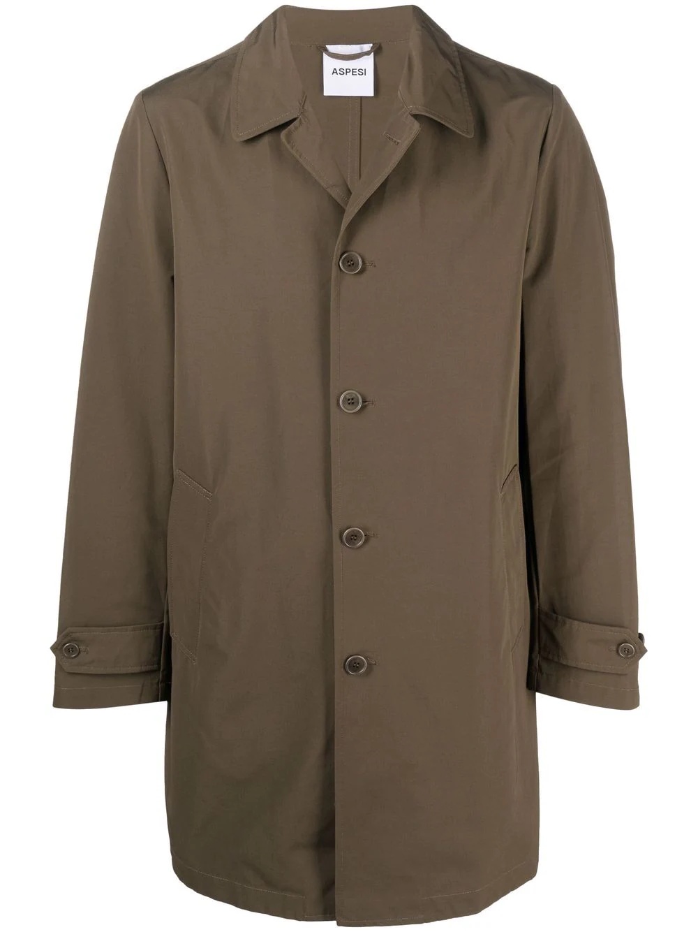 Lemon water-repellent raincoat - 1
