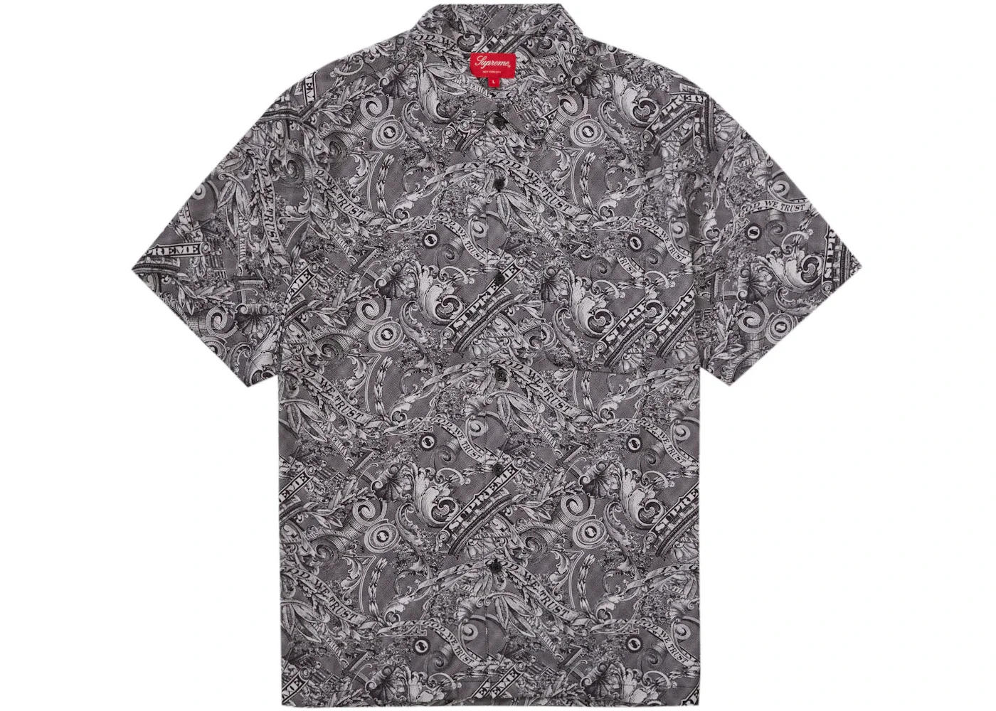 Supreme Dollar S/S Shirt Black - 1