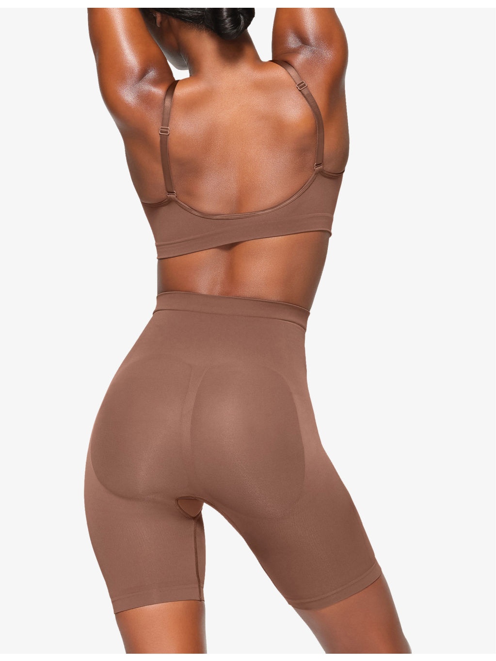 Sculpt fitted stretch-woven shorts - 4