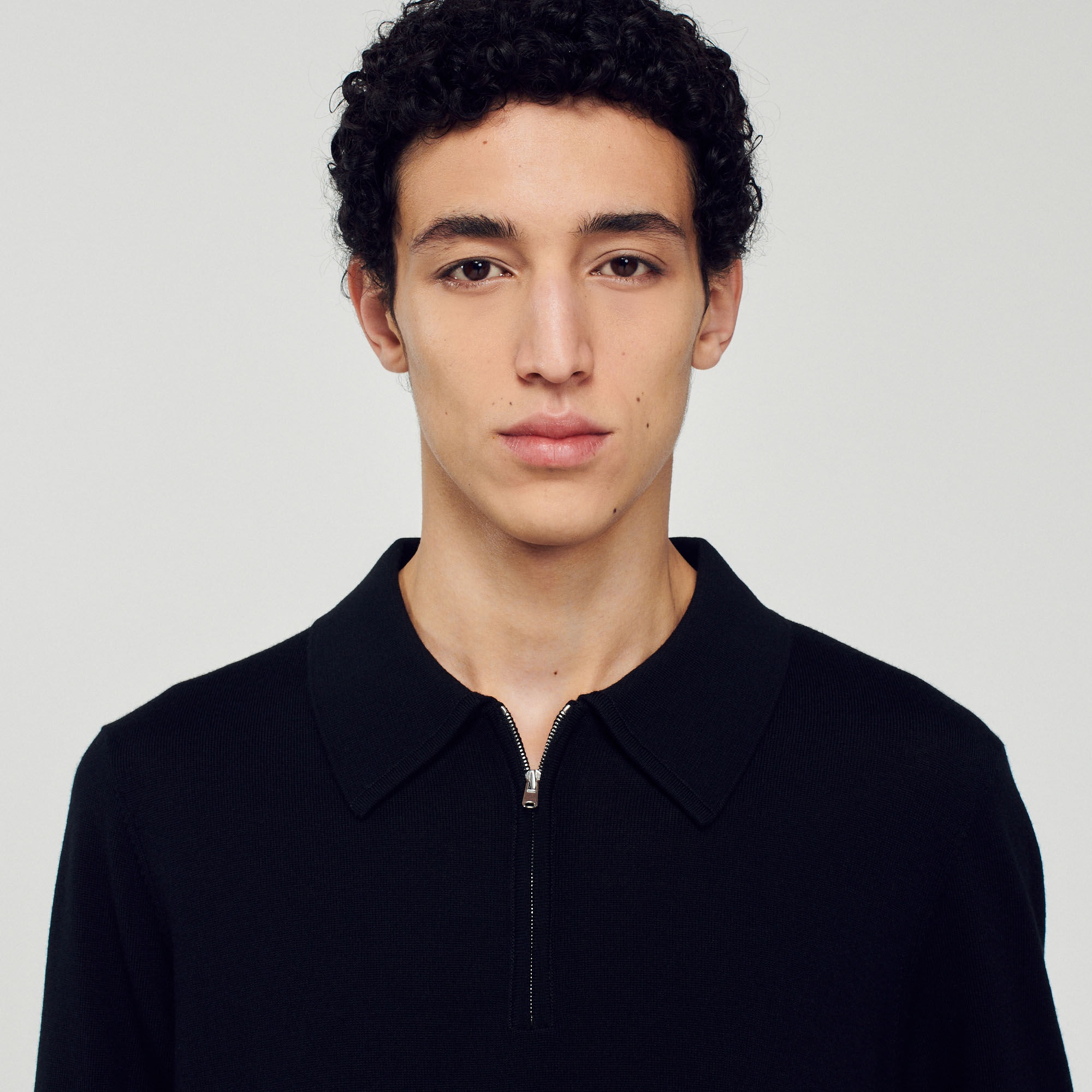 KNITTED POLO SWEATER - 3