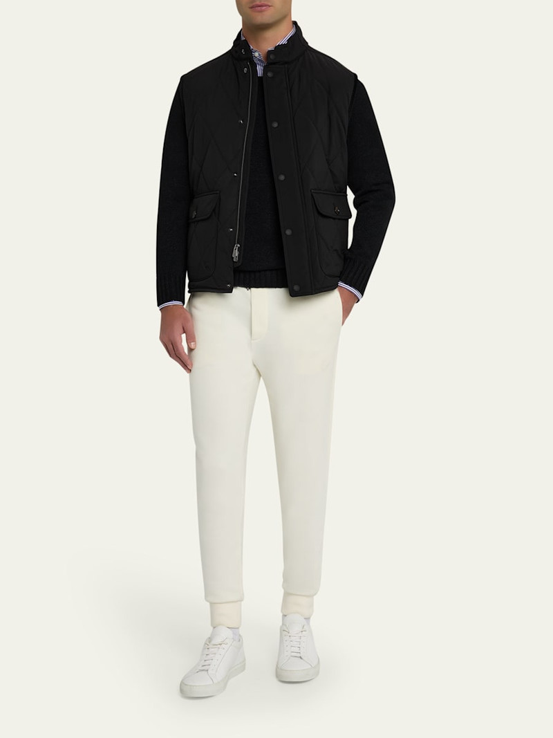 Ralph Lauren Men's Carleton Quilted Snap-Front Vest outlook