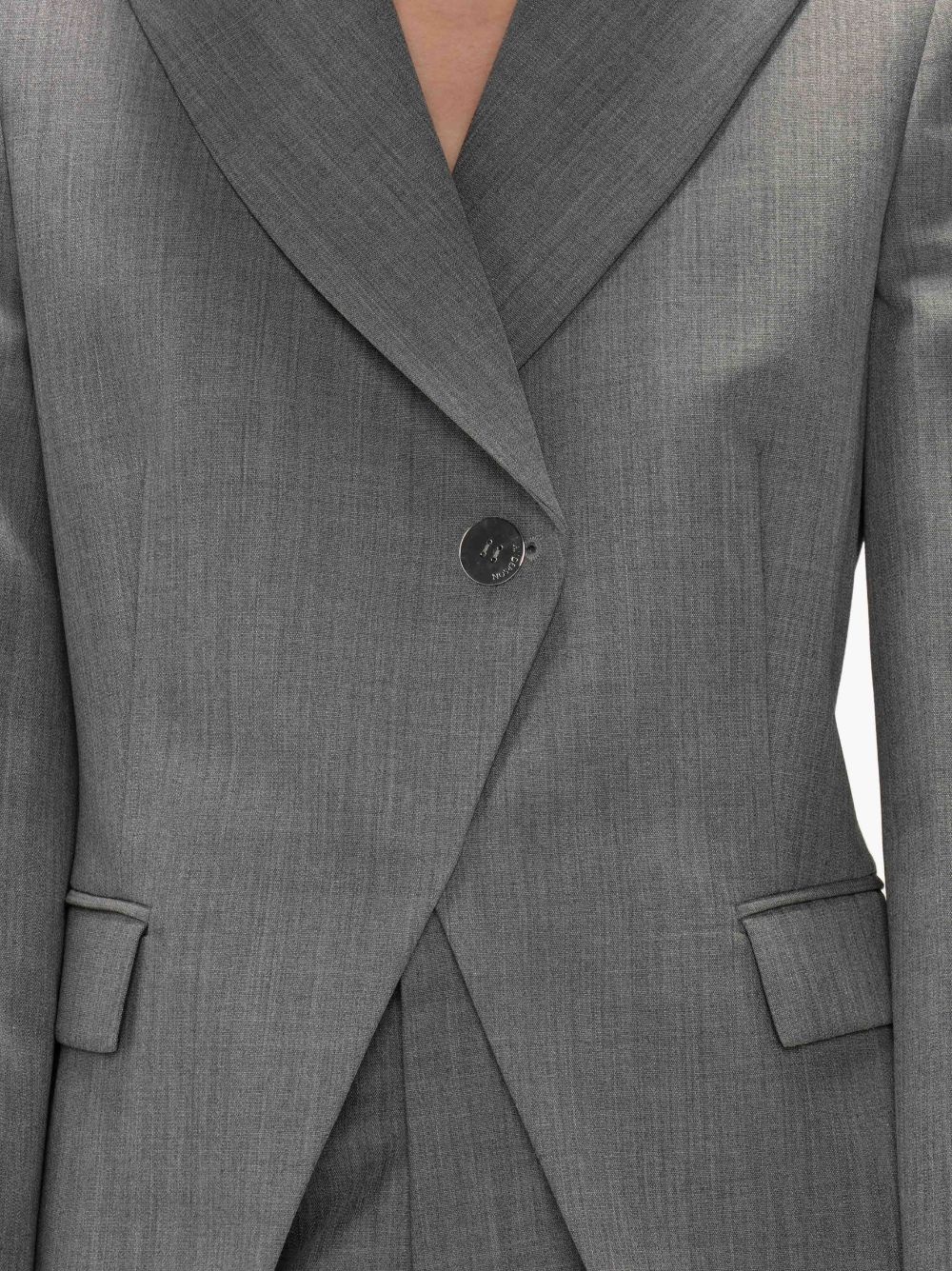 ASYMMETRIC CLOSURE CUTAWAY JACKET - 5