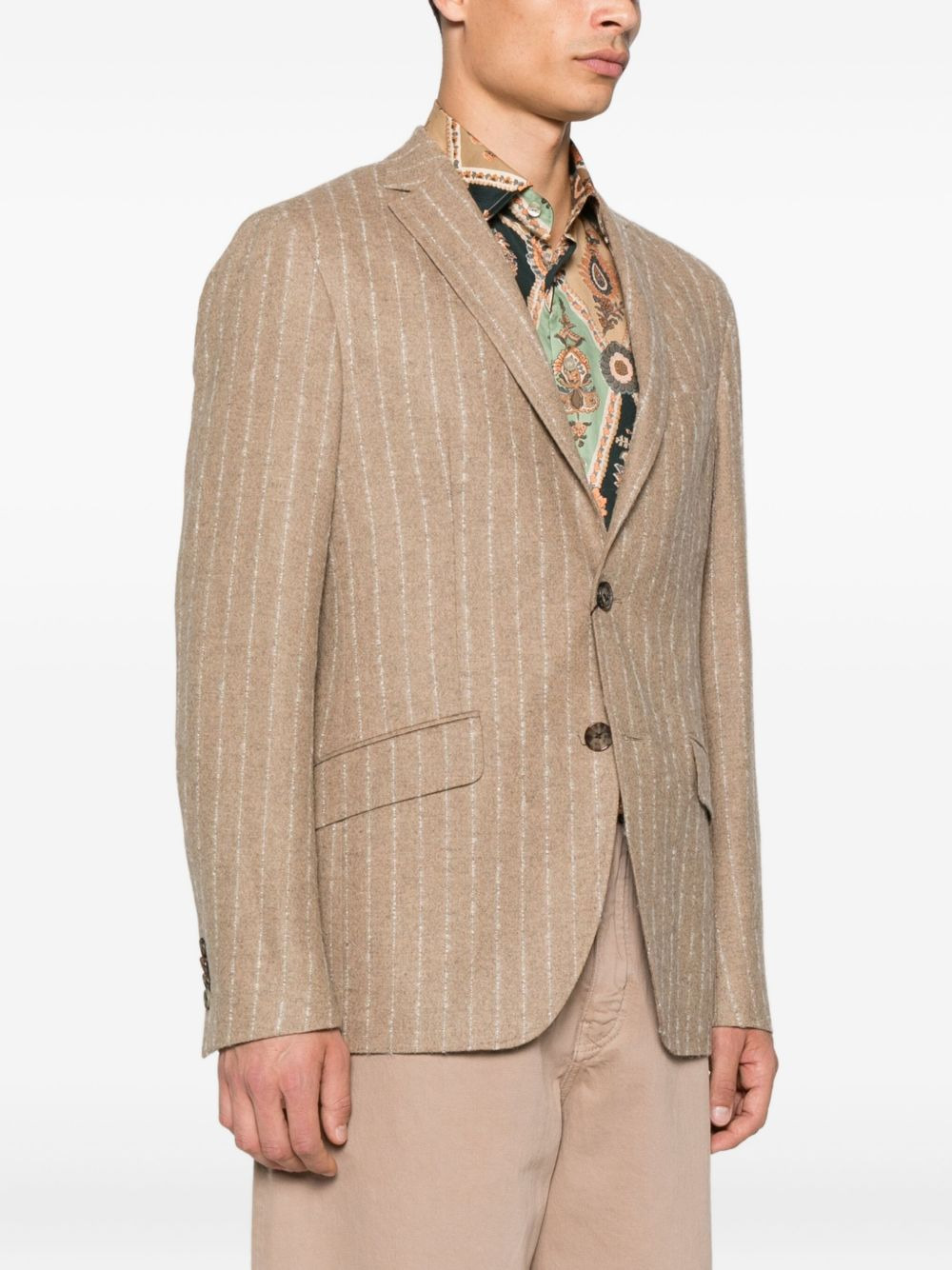 pinstripe blazer - 3