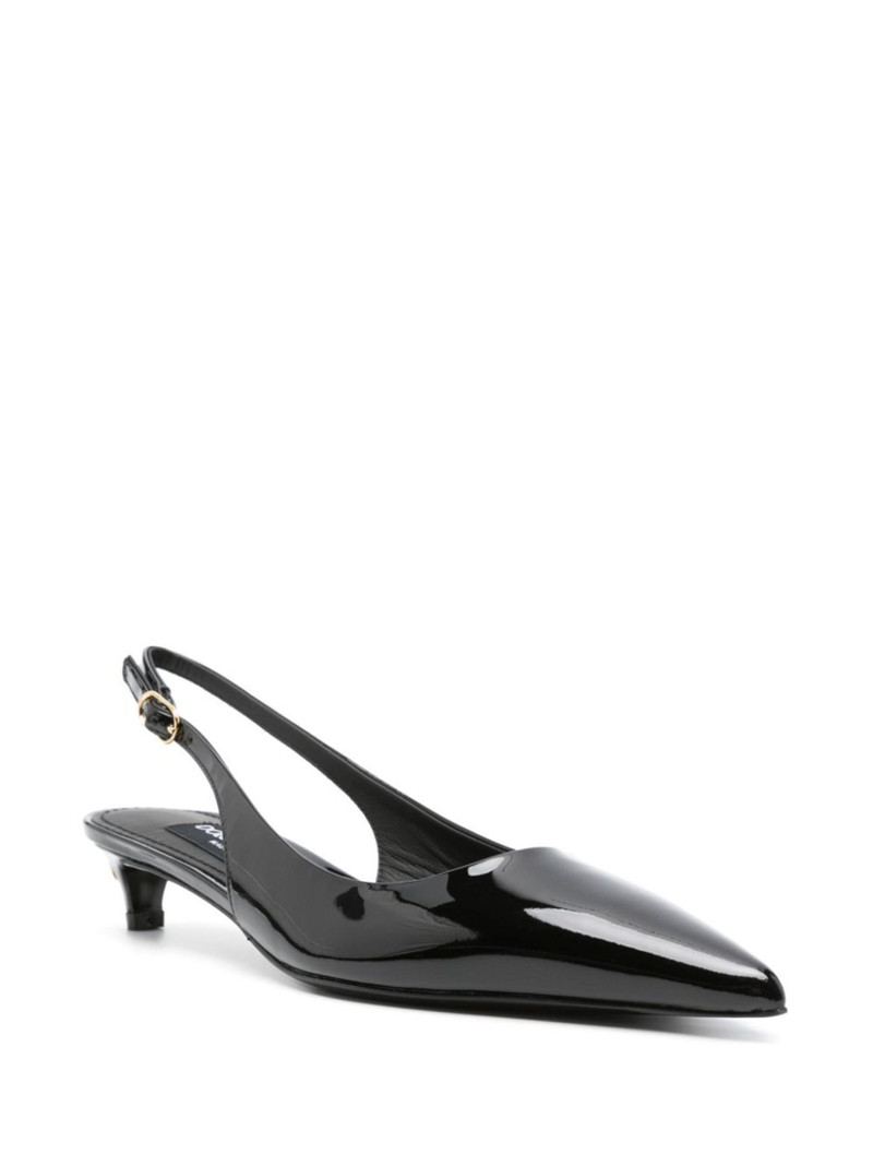 Dolce & Gabbana 40mm patent slingback pumps outlook
