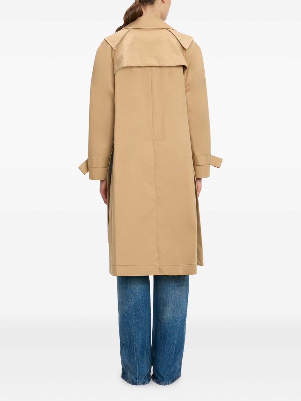 Raglan belted trench coat - 4