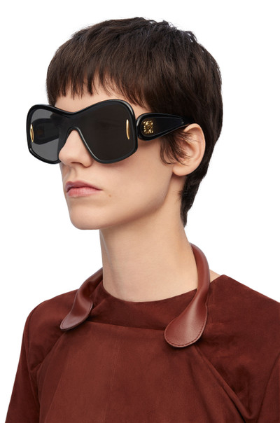Loewe Square Mask sunglasses in acetate and nylon outlook