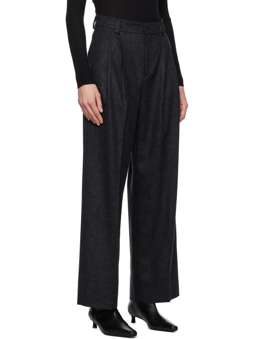 Gray Connie Trousers - 2