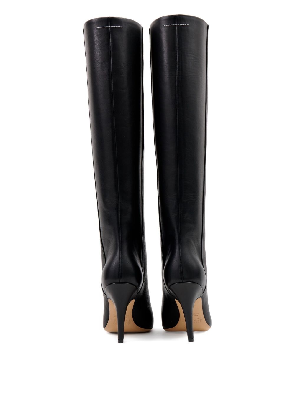 leather knee-high boots - 3