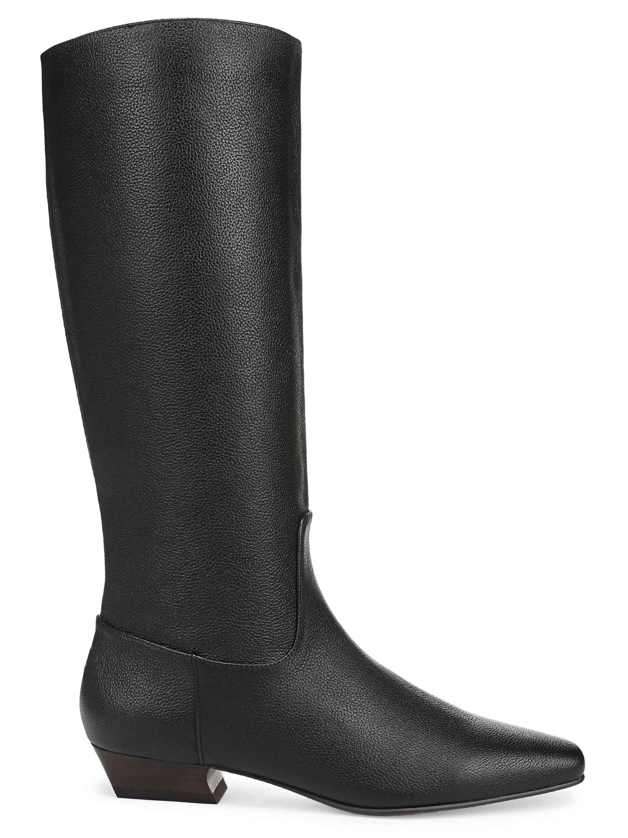Women's Addison Leather Western Boots - Black - 1