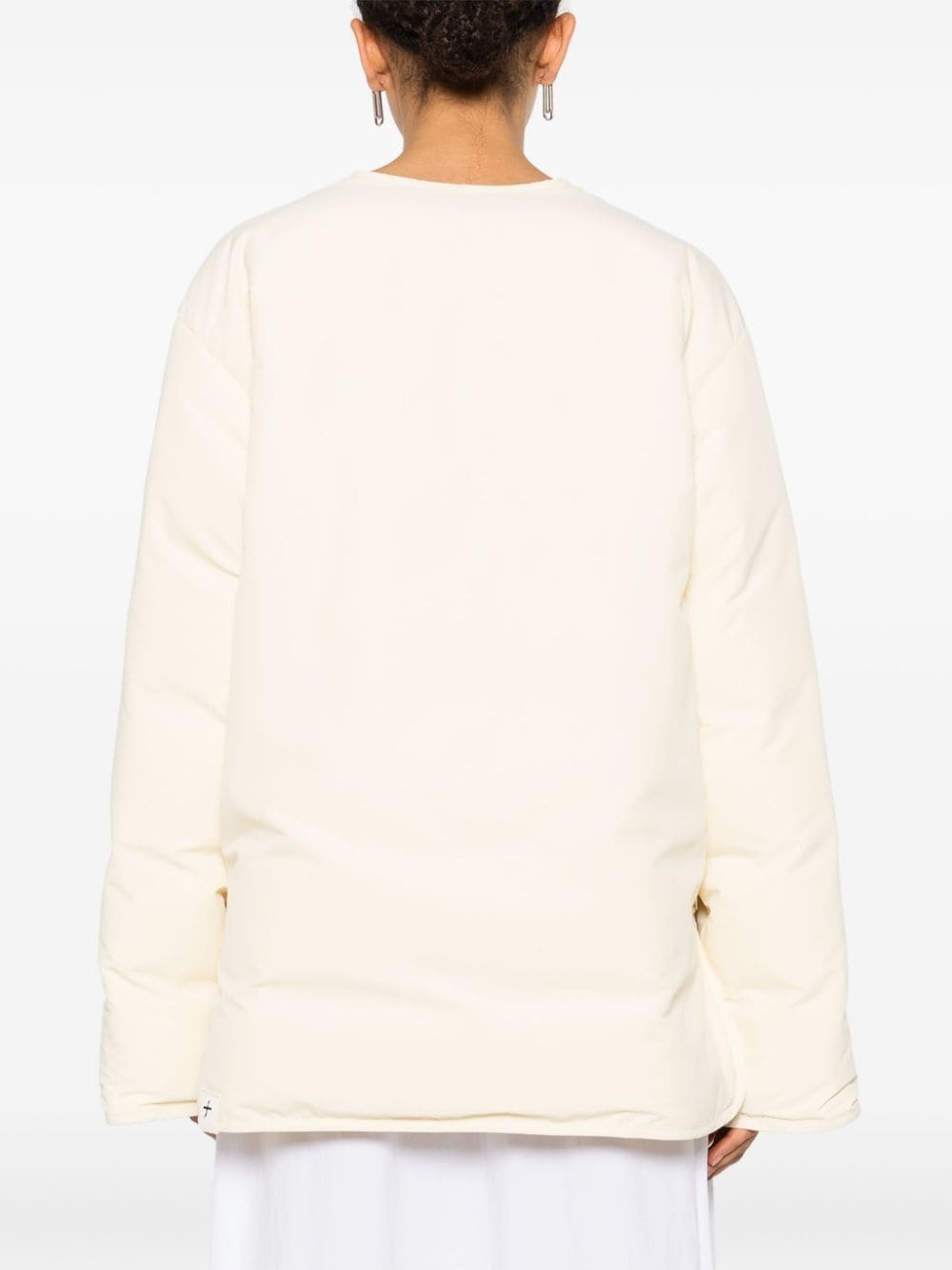 long-sleeve padded jacket - 4