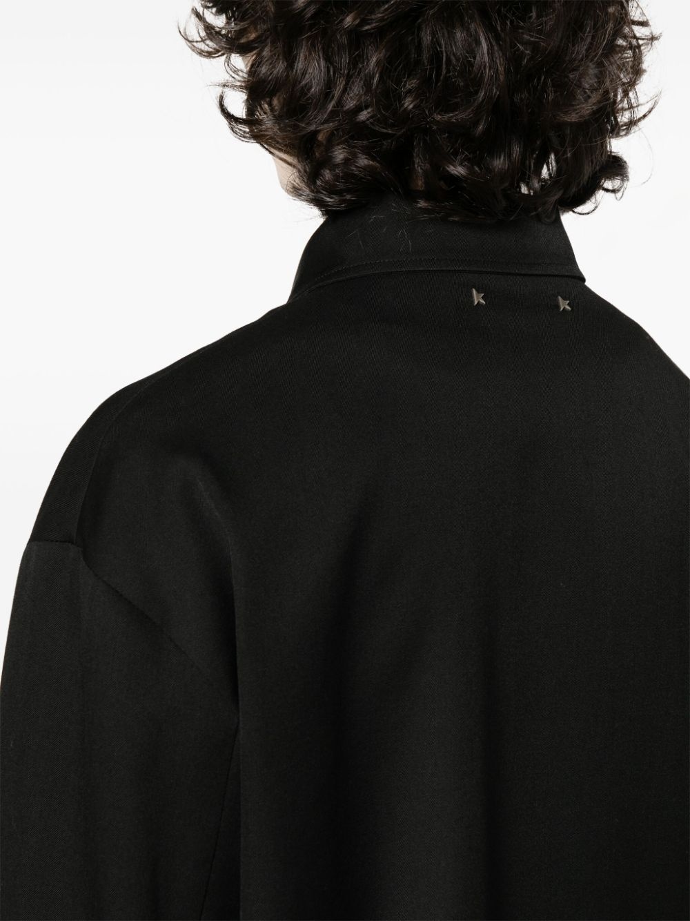 virgin-wool shirt jacket - 5
