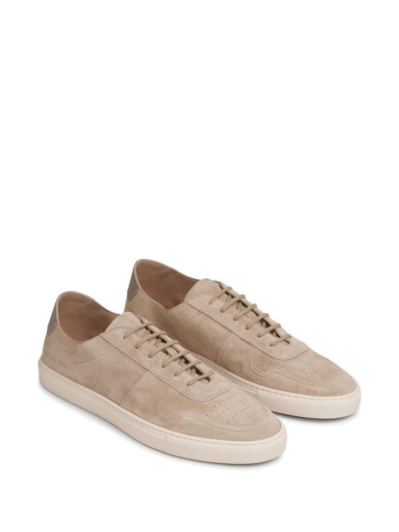 Common Projects suede heel tab sneakers outlook