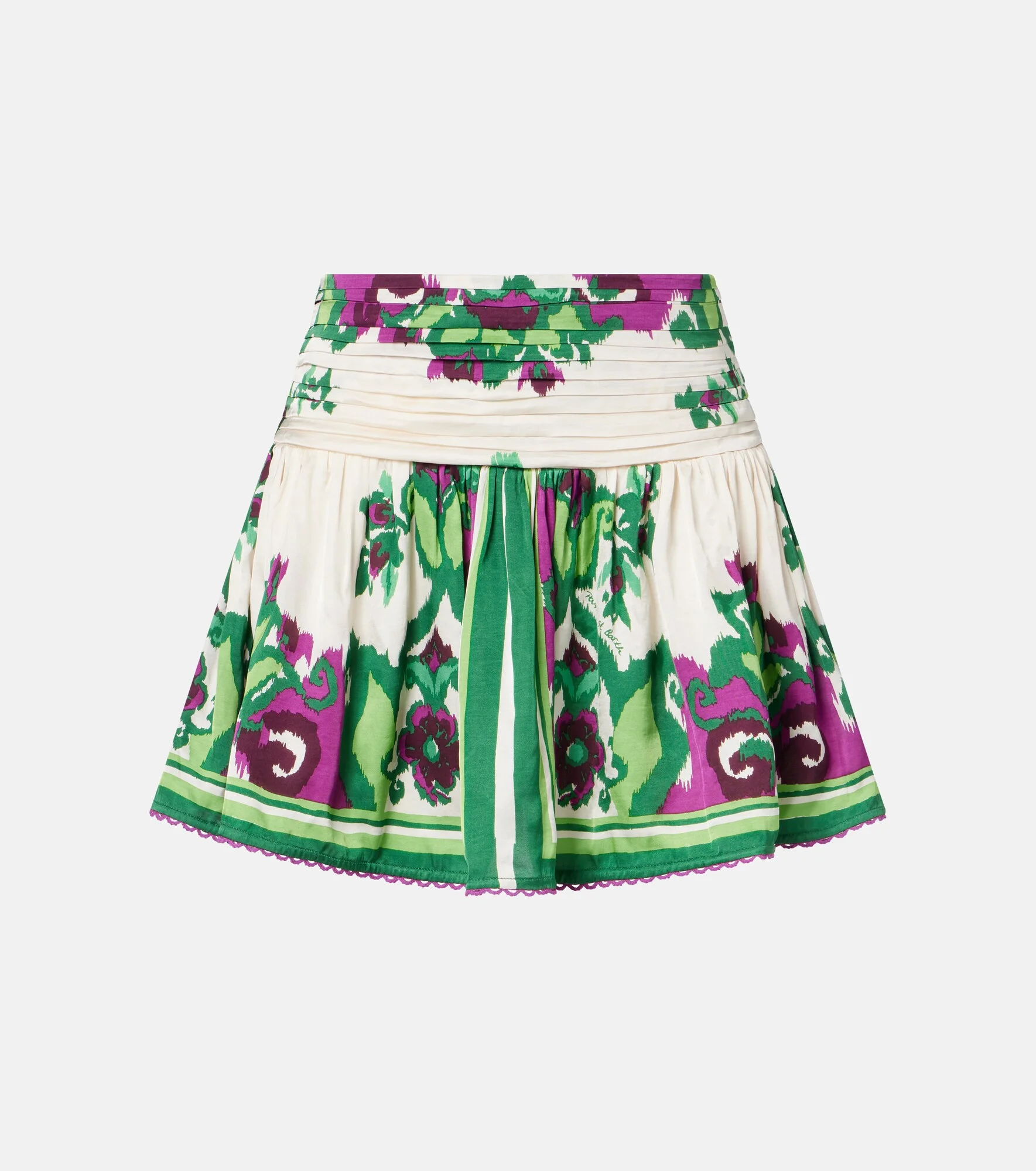 Colleen floral miniskirt - 1