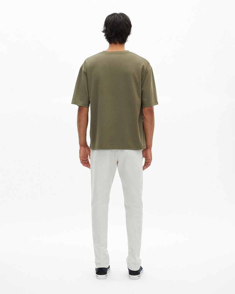 MIXED LARGE PLAIN KHAKI T-SHIRT 3