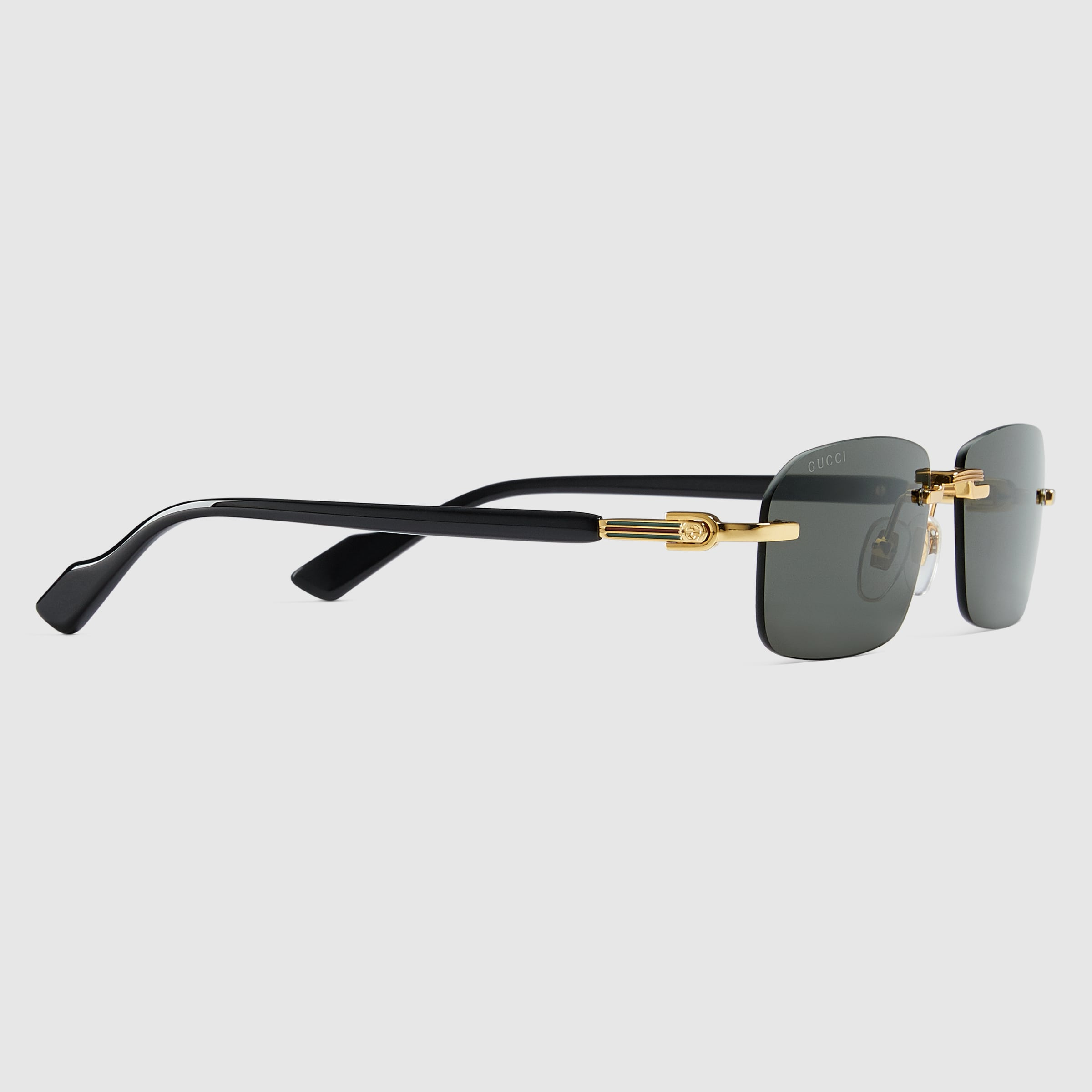 Rectangular frame sunglasses - 2