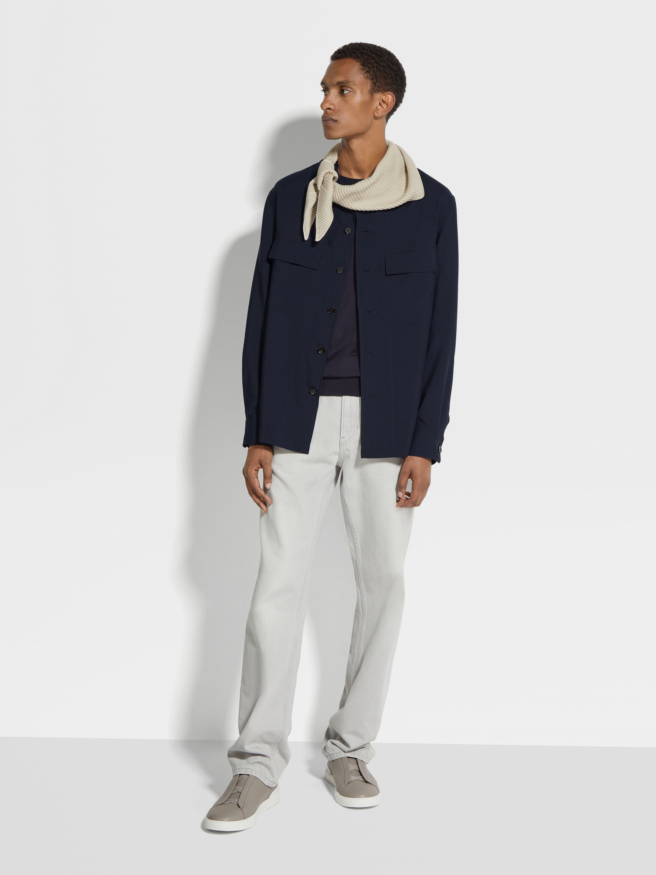 CASHMERE OVERSHIRT - 2