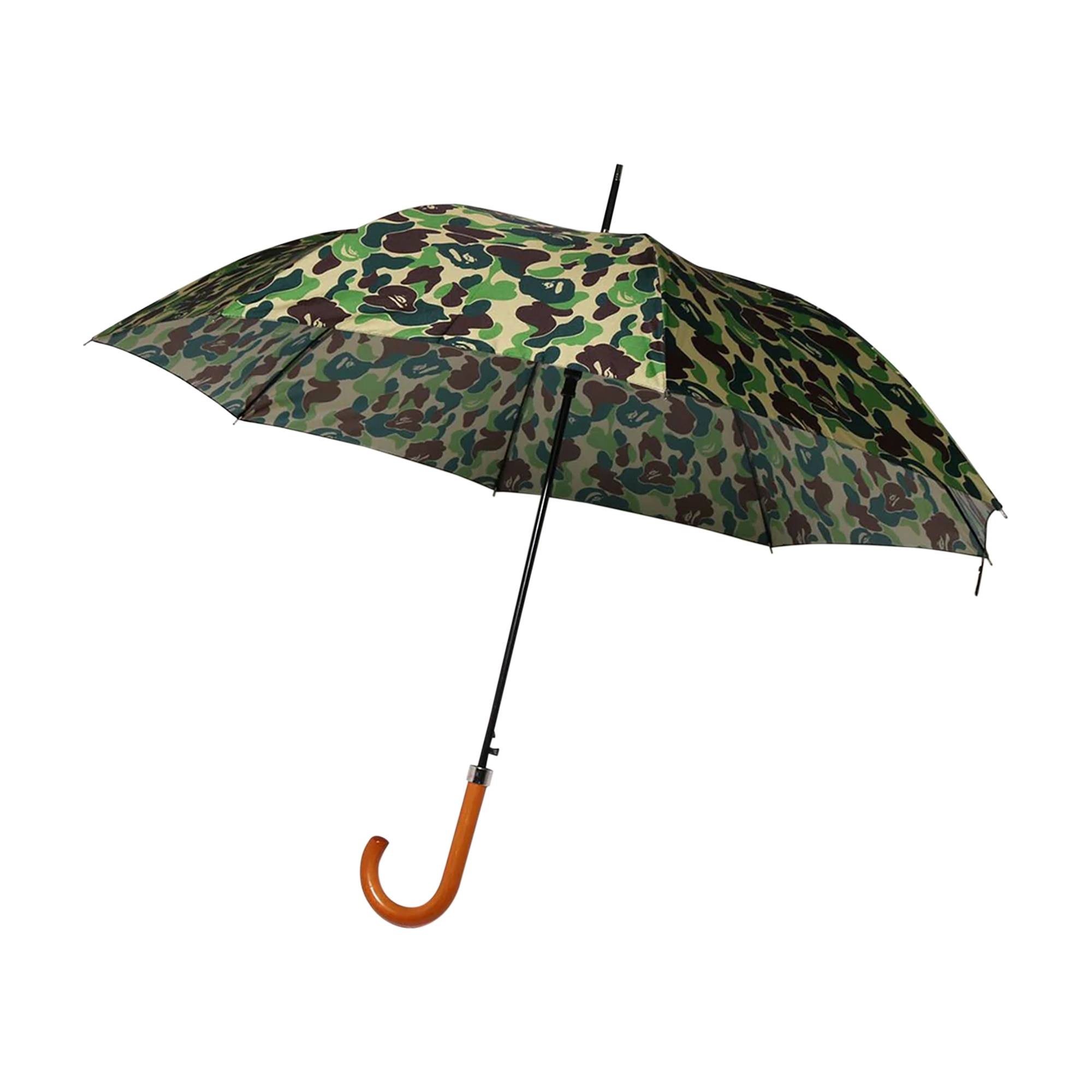 BAPE ABC Camo Umbrella 'Green' - 1