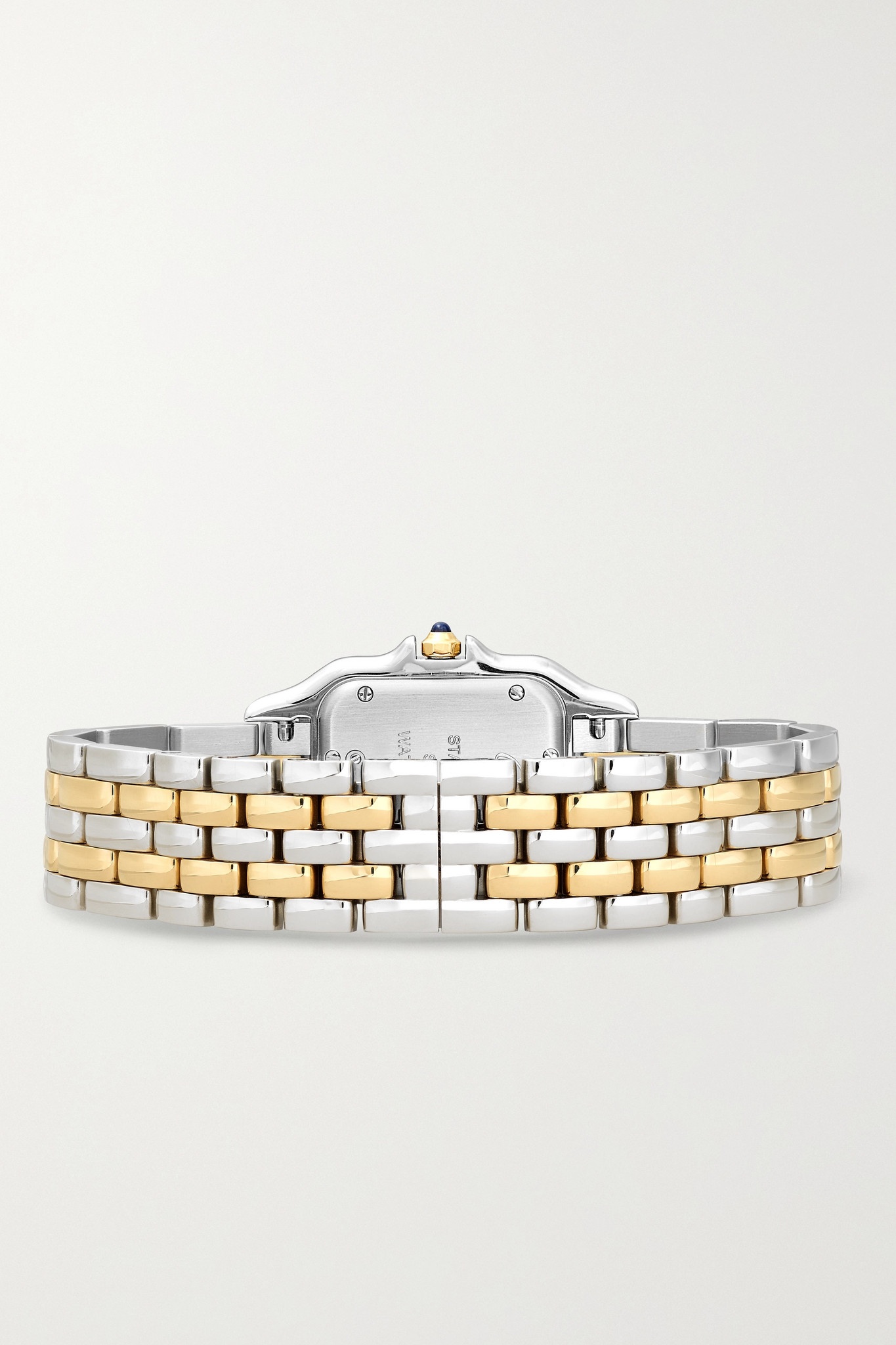 Panthère de Cartier 27mm medium 18-karat gold and stainless steel watch - 6