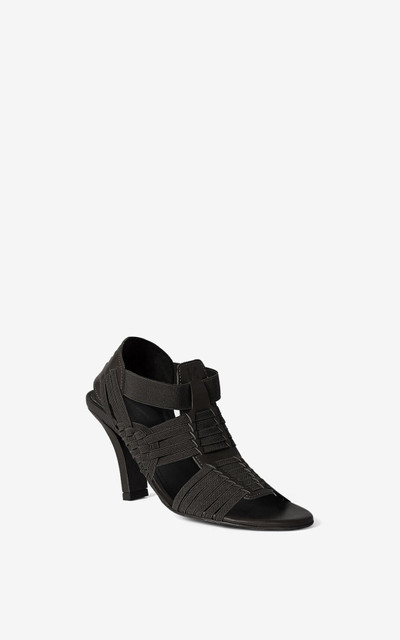 KENZO Greek heeled leather sandals outlook