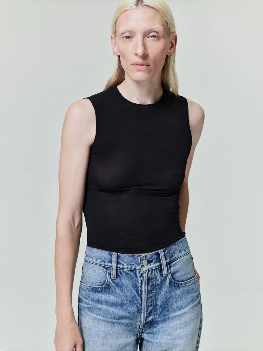 Womens Silk Stretch Tank Top - 1