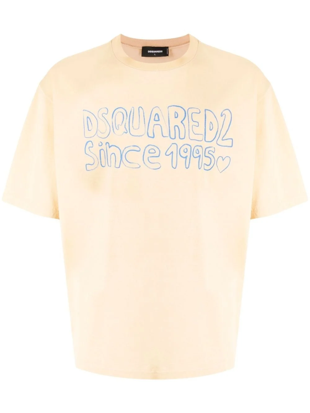 logo-print cotton T-shirt - 1