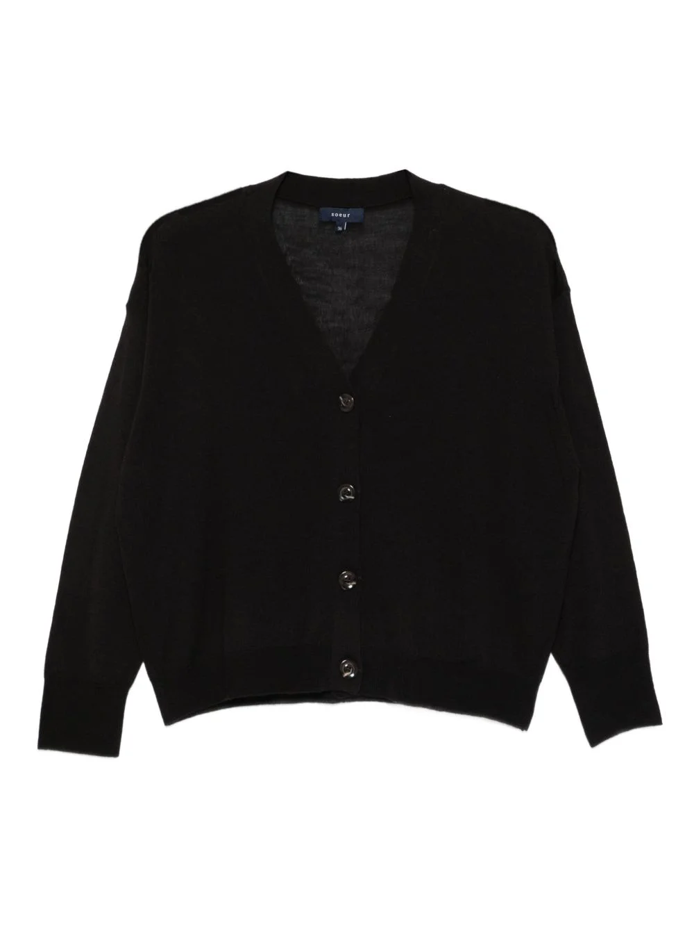 Idem button-front V-neck cardigan - 1