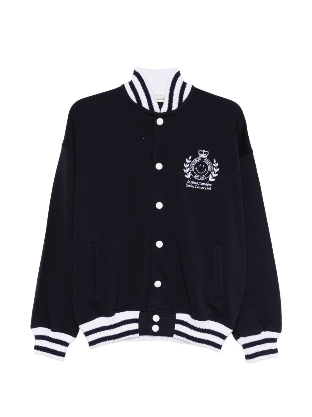 x Smiley logo-detail bomber jacket - 1