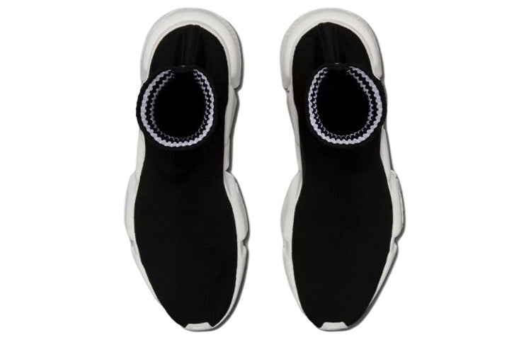Balenciaga x adidas Originals Speed Sneakers 'Black White' 711189WBDV11090 - 3