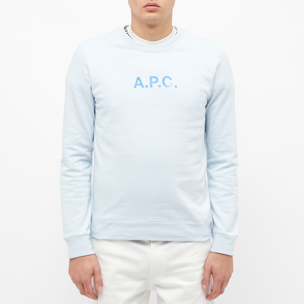 A.P.C. Stamp Logo Crew Sweat - 3