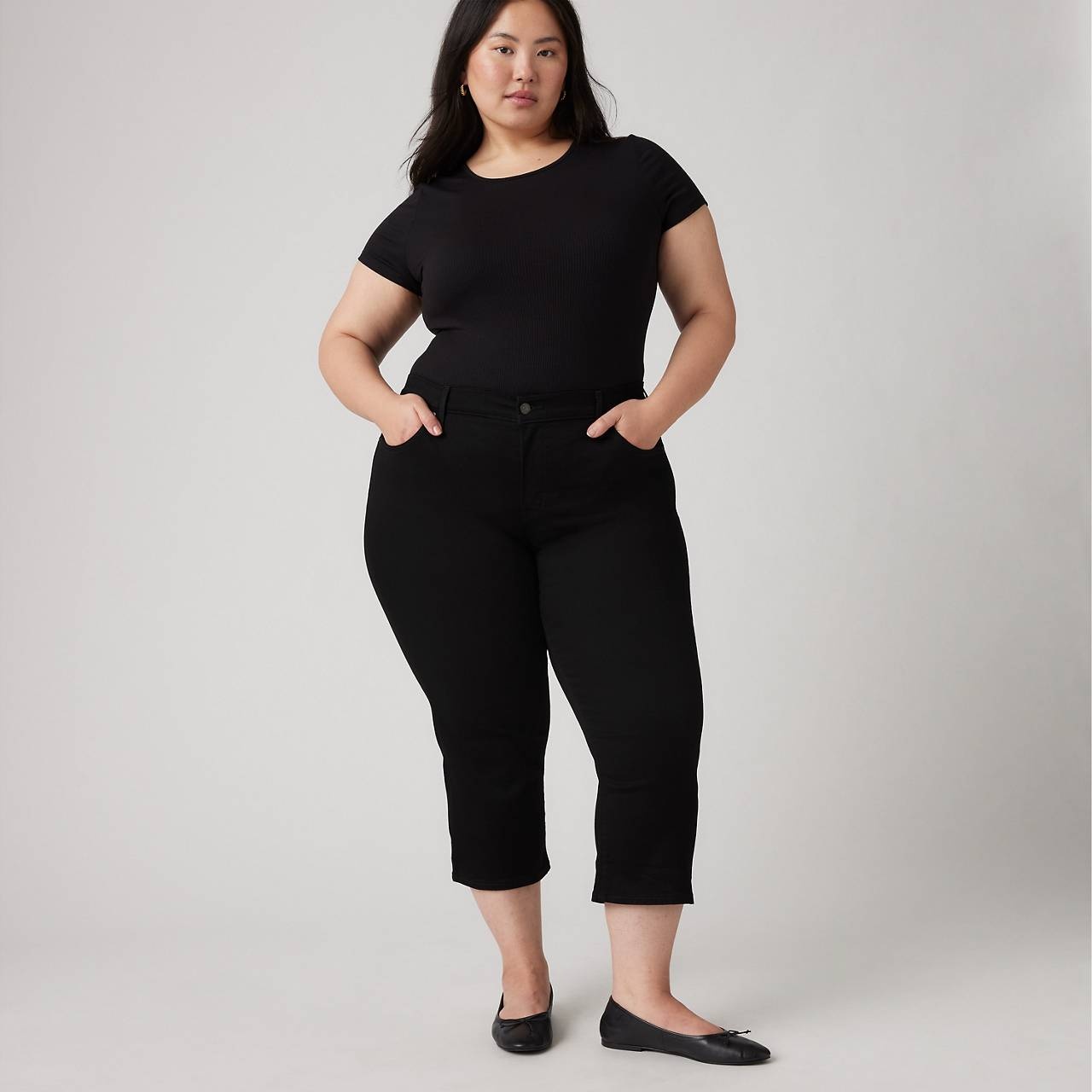 311 SHAPING SKINNY CAPRI WOMEN'S JEANS (PLUS SIZE) - 2