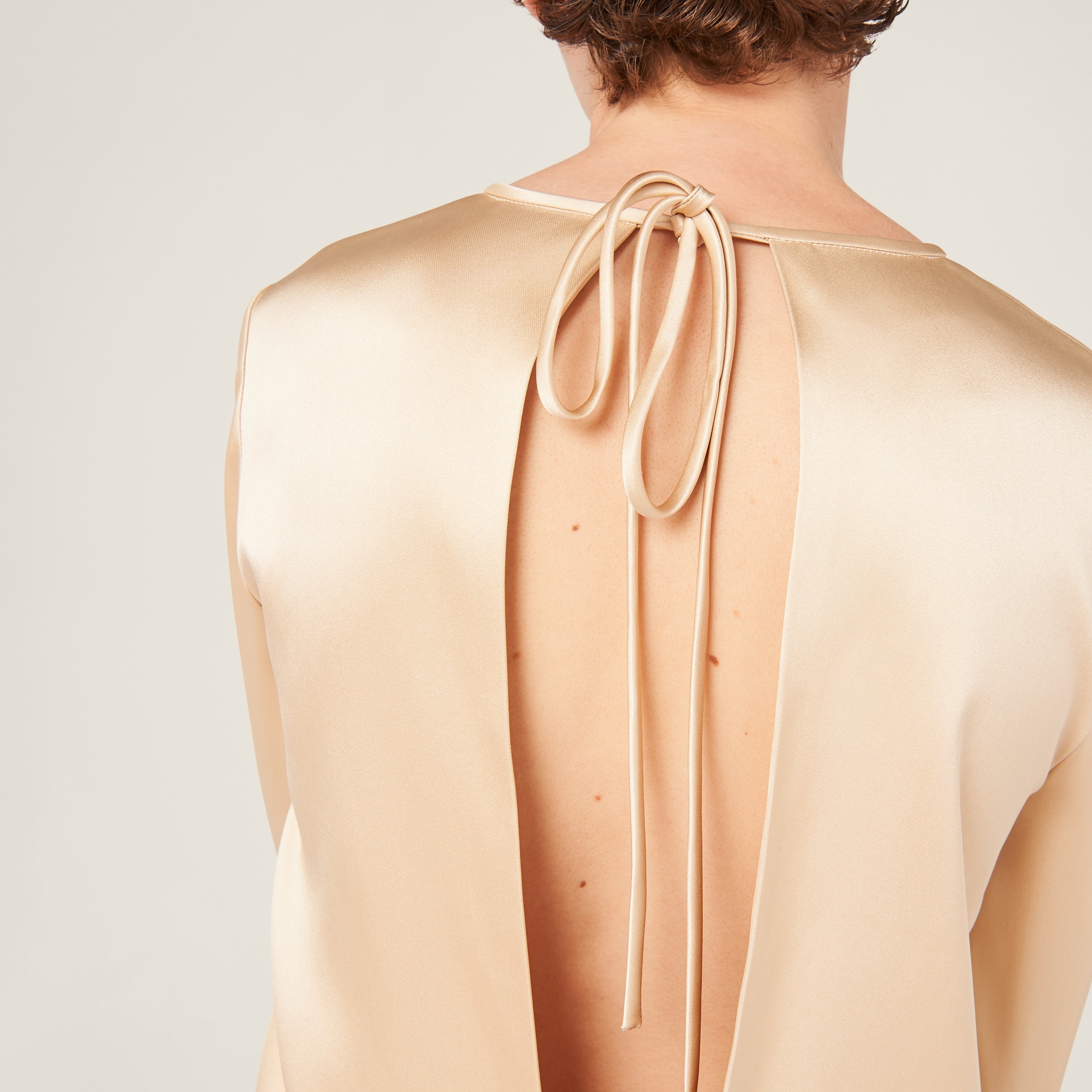 Satin mini-dress - 4
