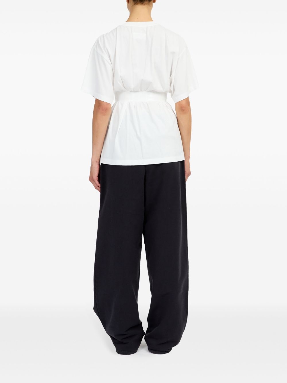 tape-embellished T-shirt - 4