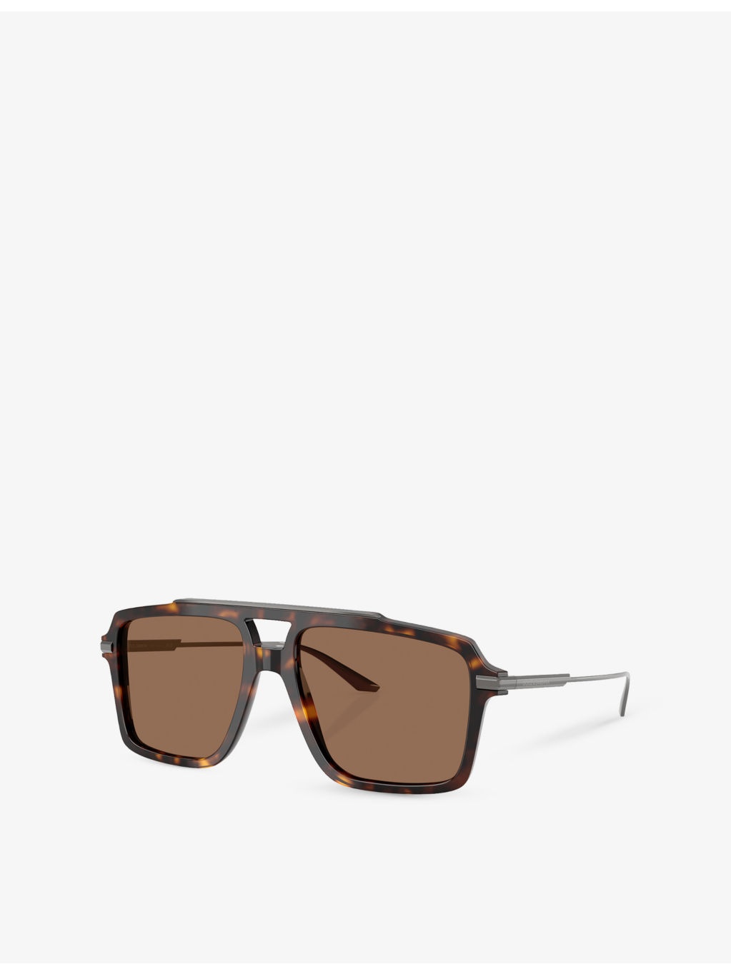 DG4477 Pilot-Frame Tortoiseshell Acetate Sunglasses - 2