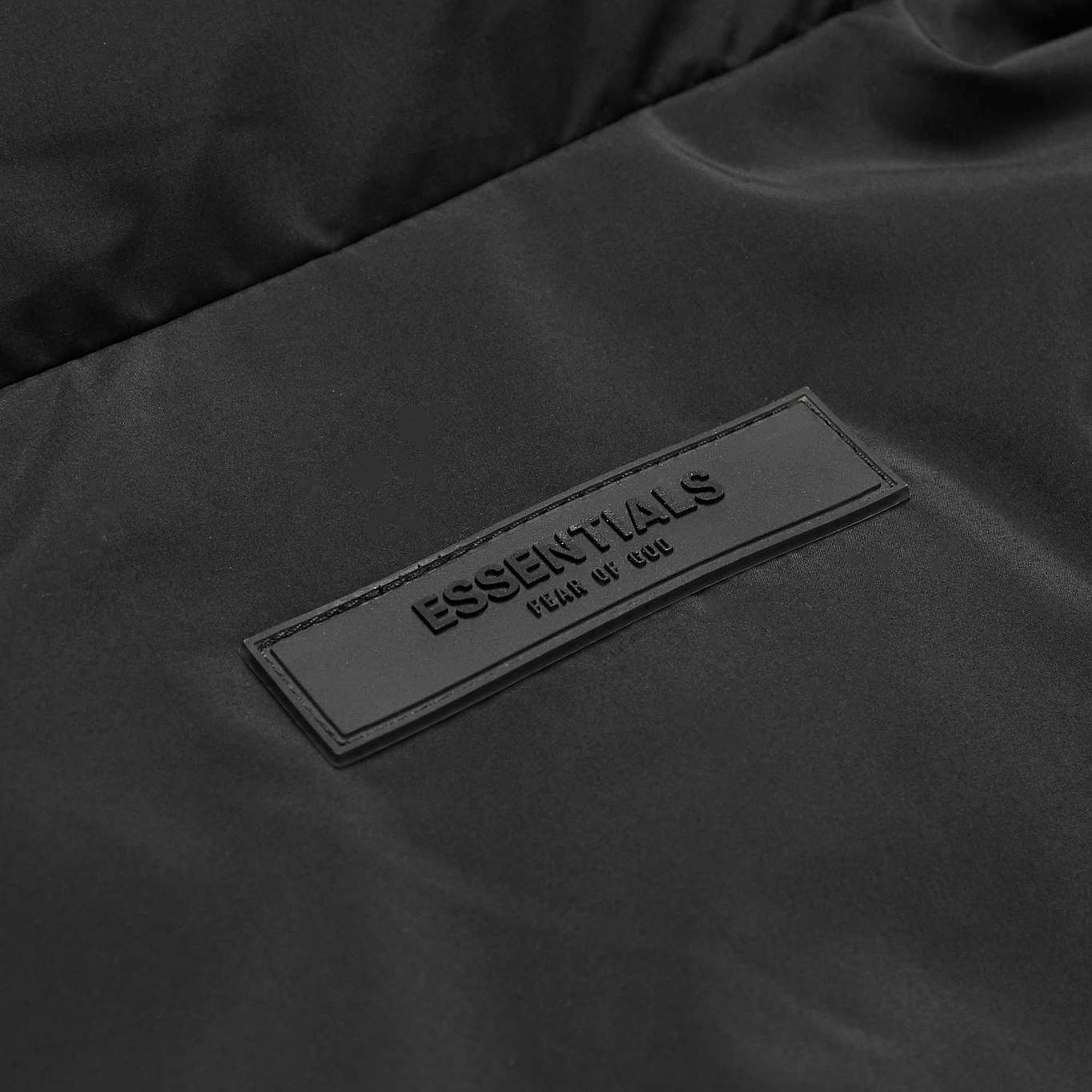 Fear of God Essentials Quilted Pullover 'Iron' - 2