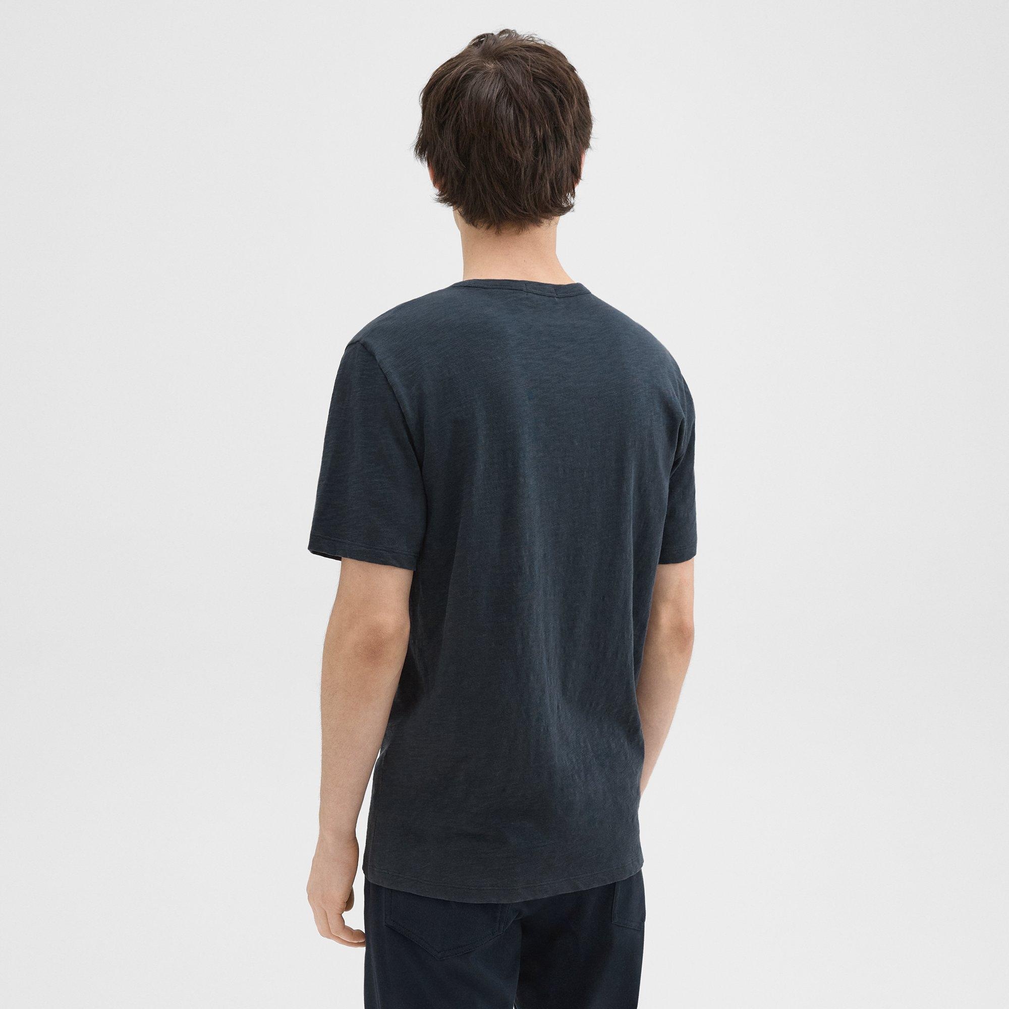 Essential Tee in Cosmos Slub Cotton - 4