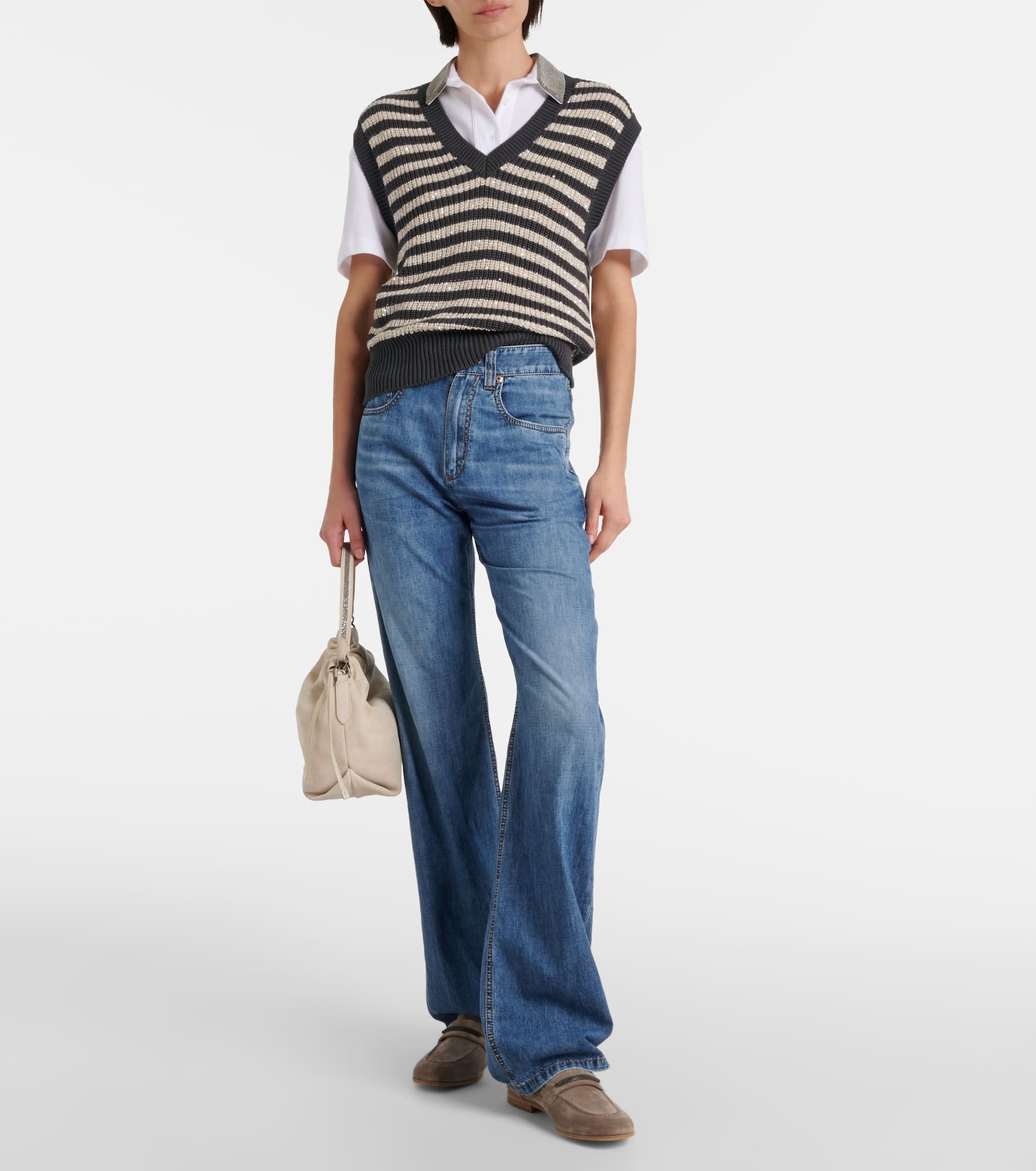 High-rise straight jeans - 2