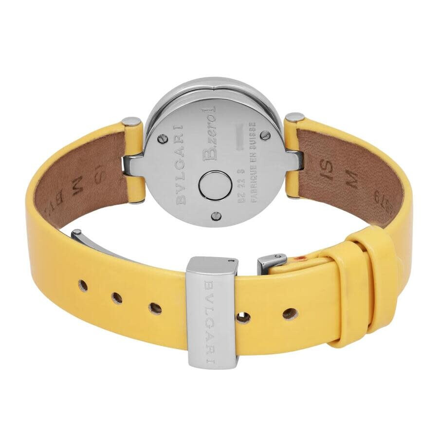 Pre-owned Bvlgari B.Zero1 Quartz White Dial Ladies Watch BZ22S - 5