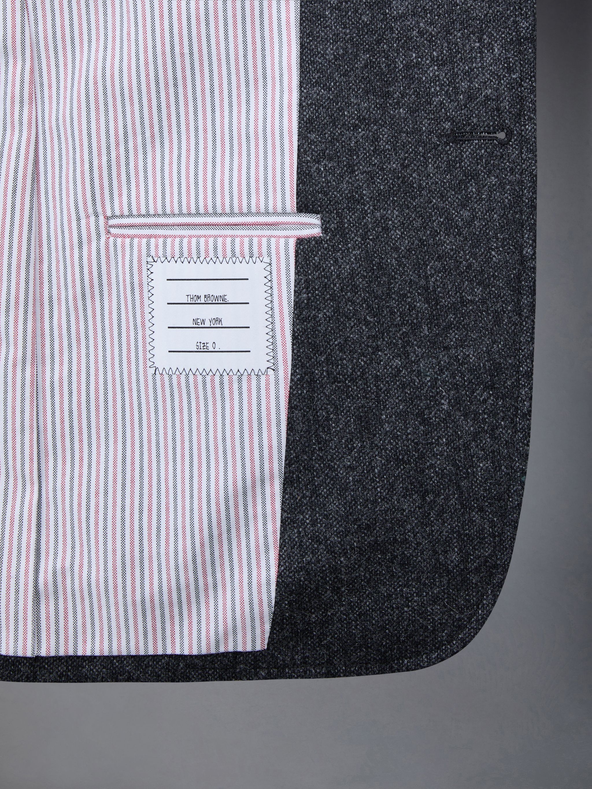 Donegal Tweed 4-Bar Straight Fit Sport Coat - 5