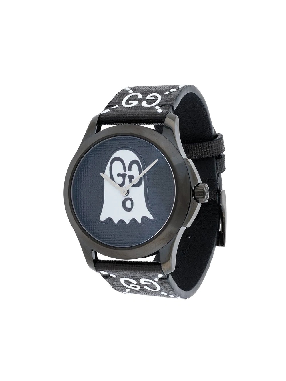 Black White GucciGhost G-Timeless watch - 1