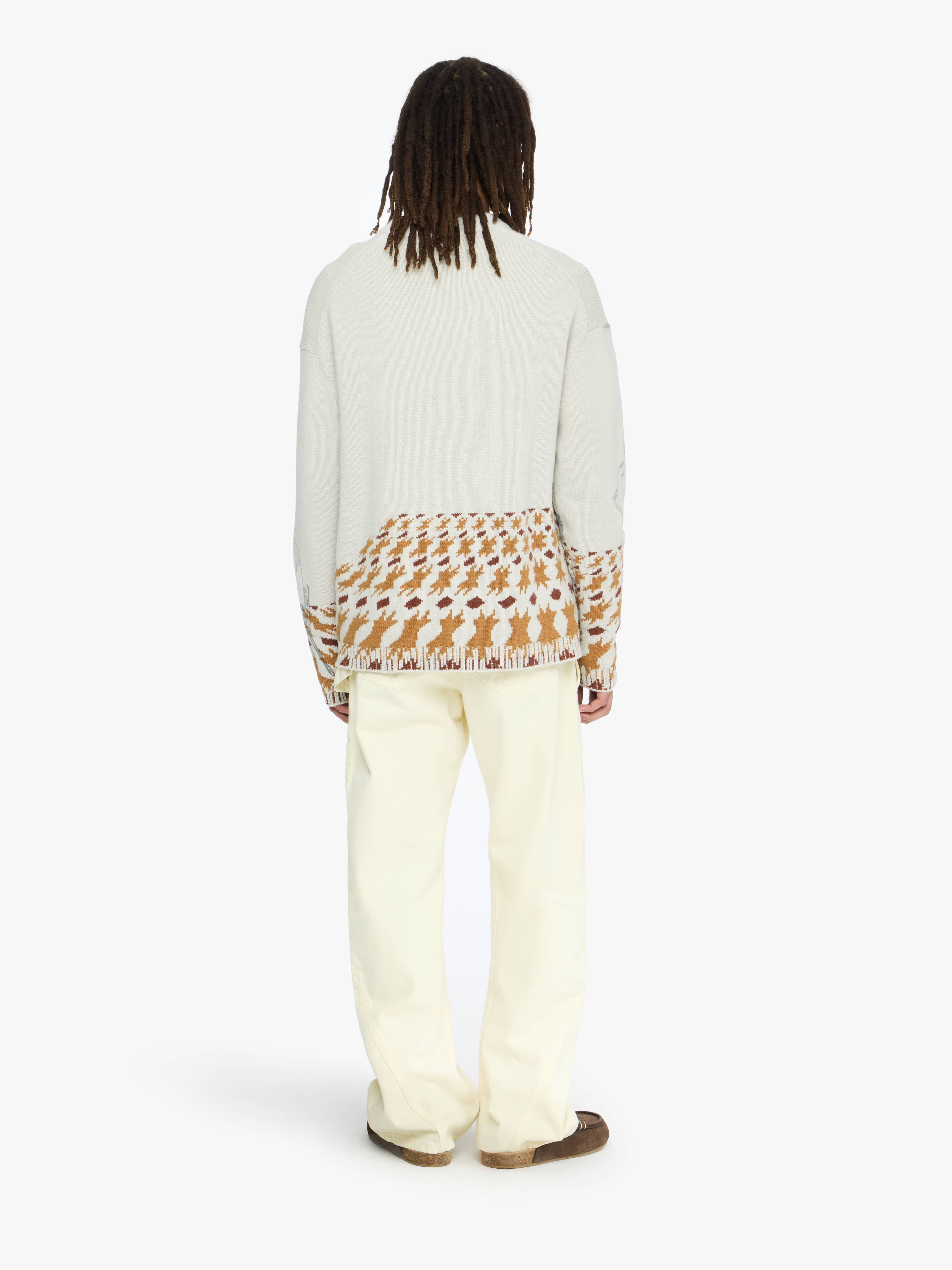 PRINT JACQUARD JUMPER - 3