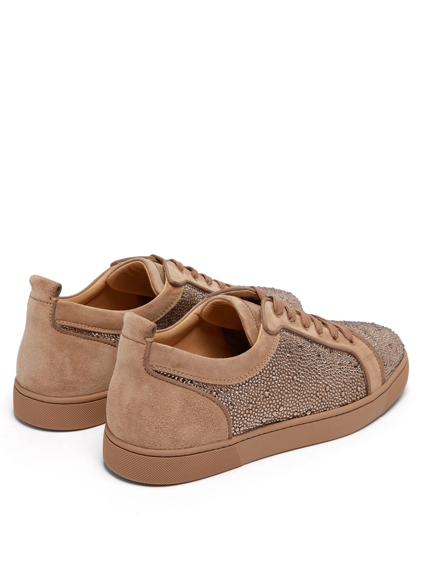 Louis Junior Strass suede trainers - 4