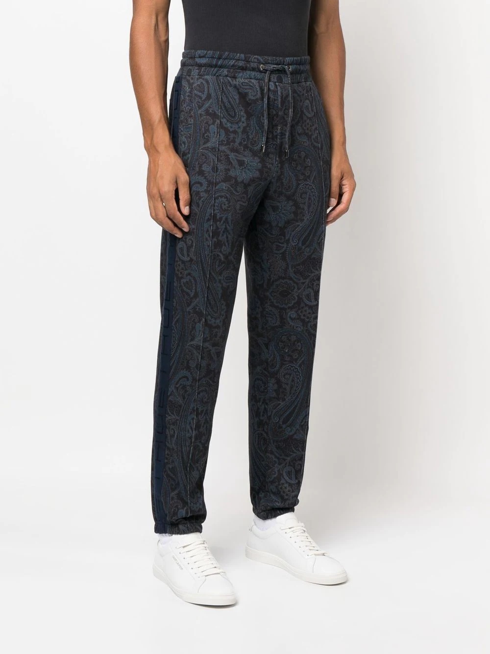 paisley-print track pants - 3