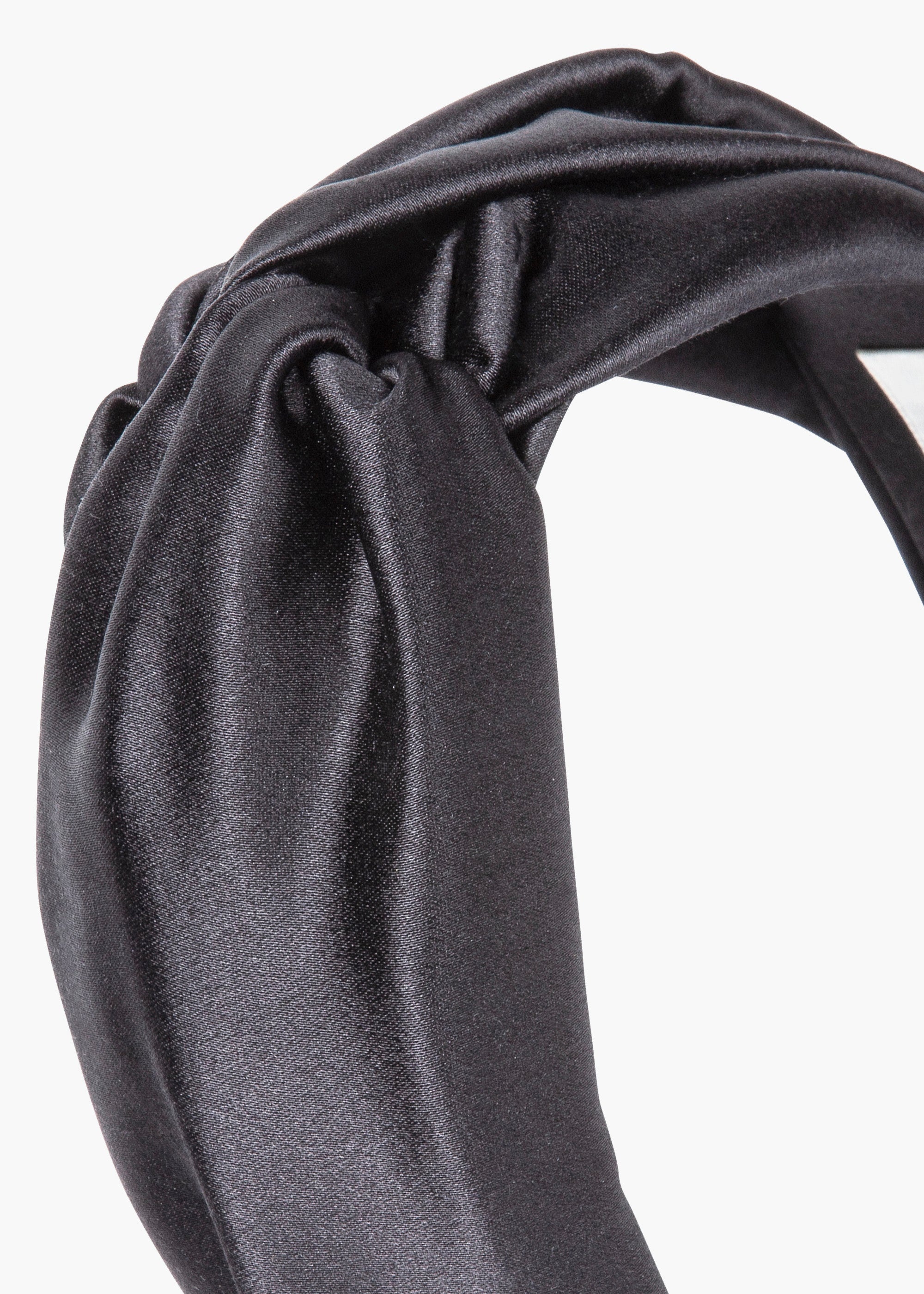 Twist Headband in Silk Satin - 6