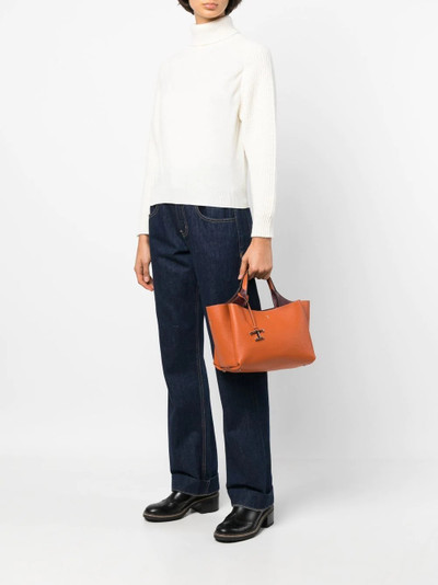 Tod's logo-embroidered tote bag outlook