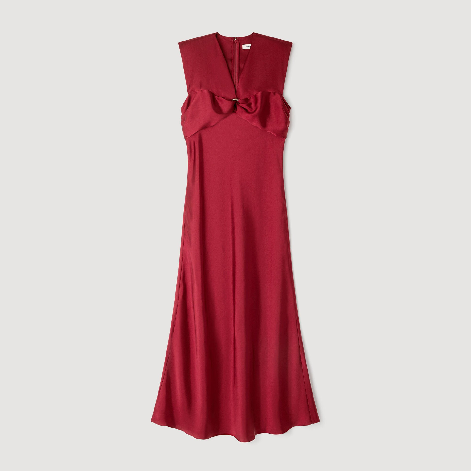 V-NECK MAXI DRESS - 6
