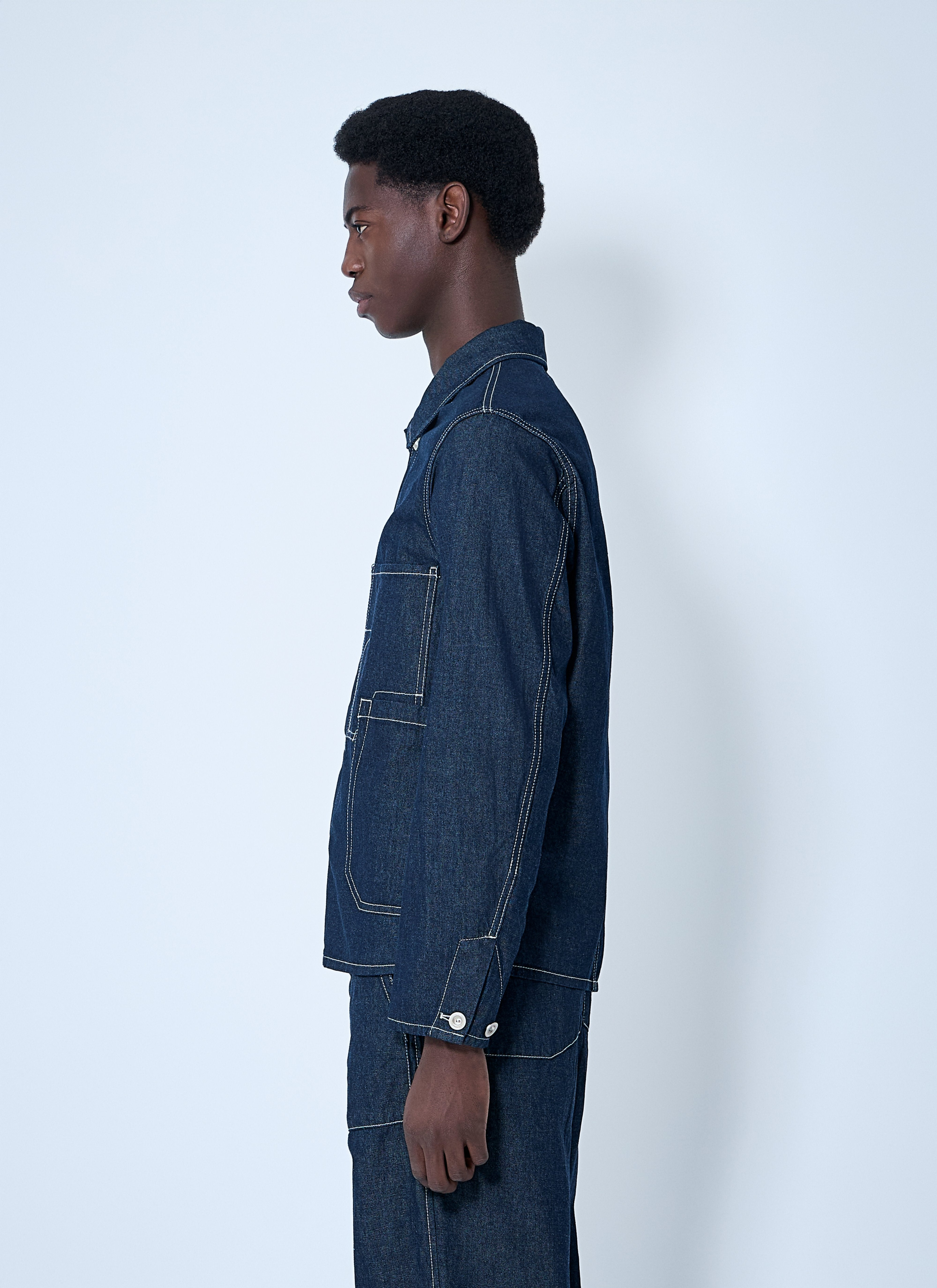 C.P. Company Men 3/1 Denim Chore Jacket - 3