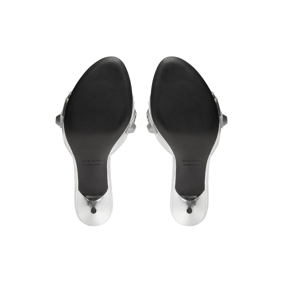 cagole 70mm sandal metallized - 7