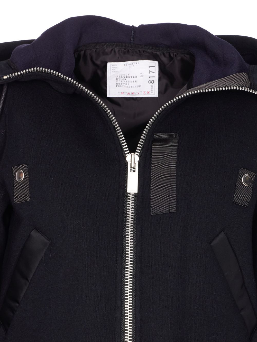 zip-up hooded jacket - 3