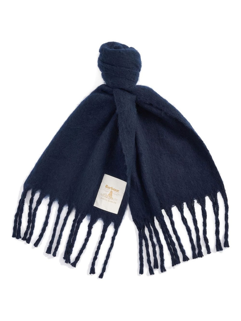 Barbour Ellison fringed-detail scarf outlook
