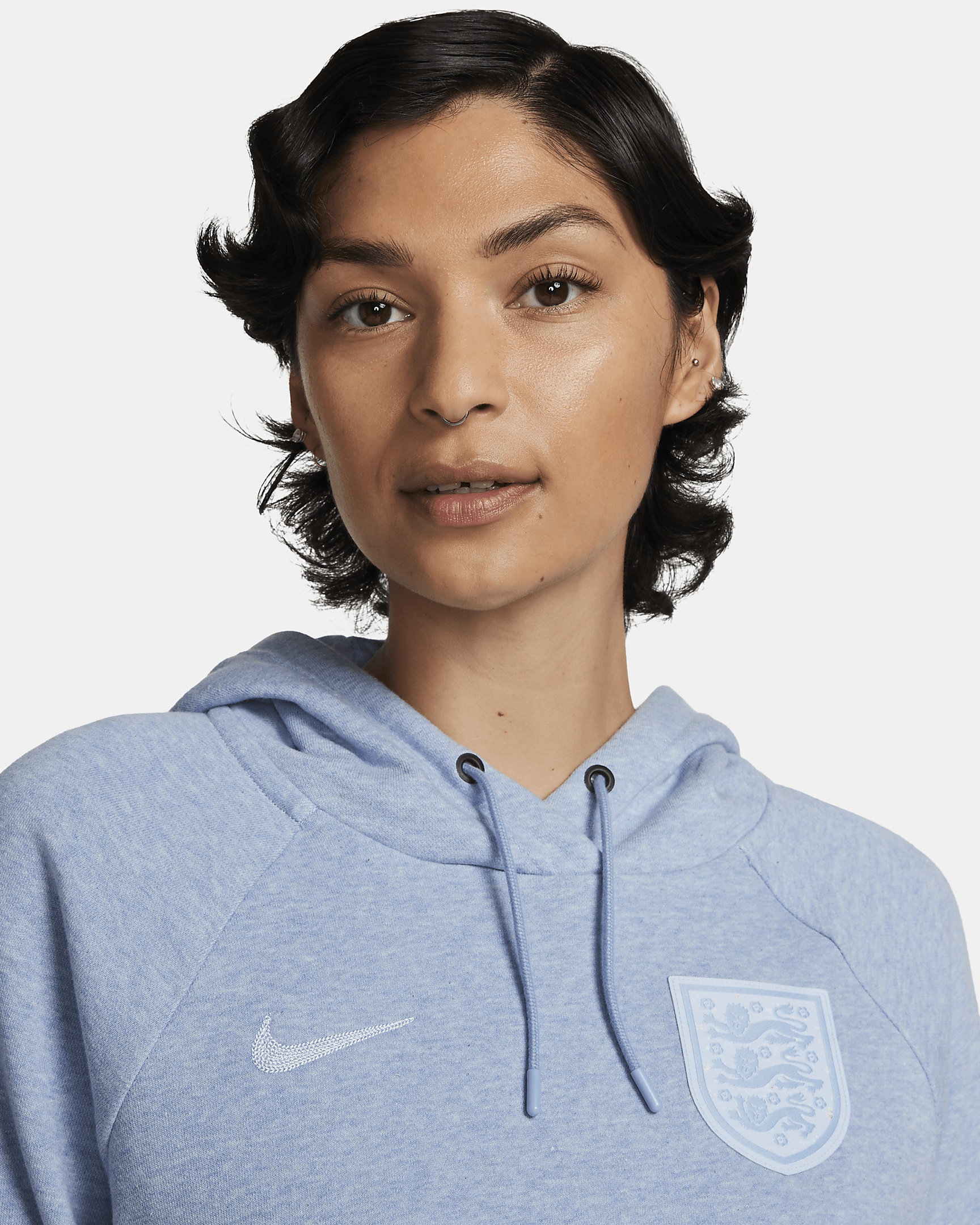 Nike Women's England Pullover Fleece Soccer Hoodie - 4